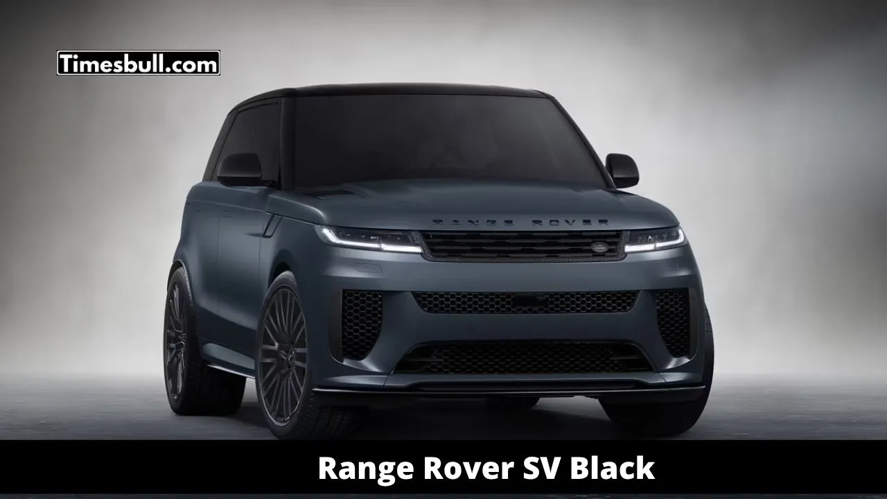 Range Rover Sv Black