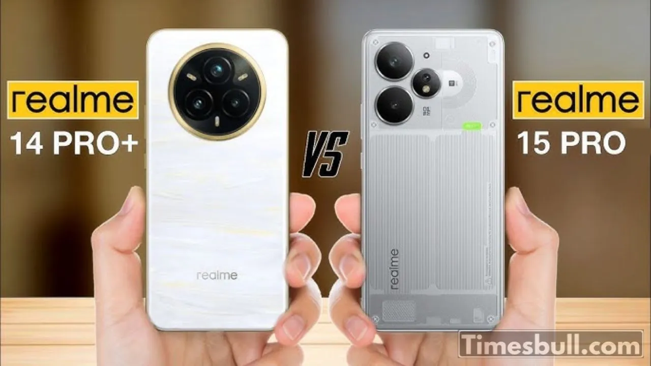 Realme 15 Pro Vs Realme 14 Pro Plus