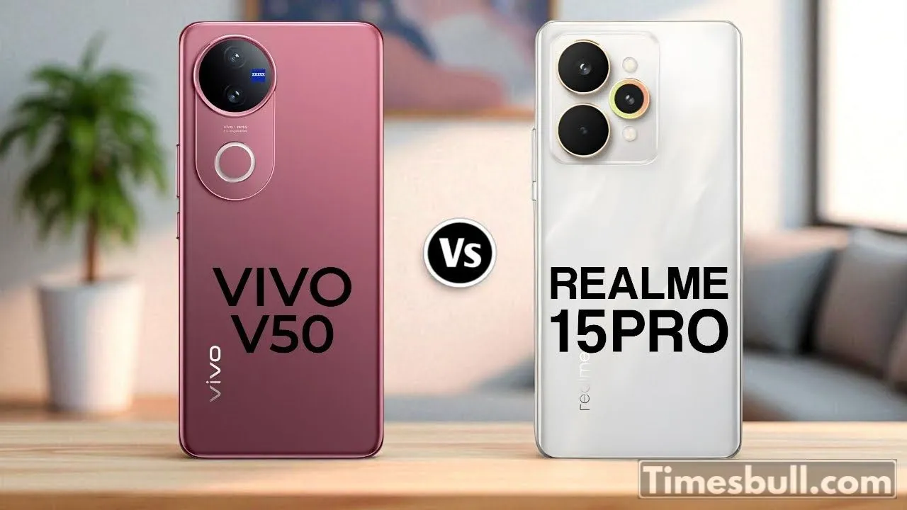 Realme 15 Pro Vs Vivo V50