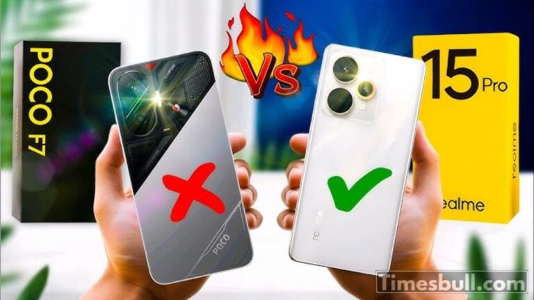 Realme 15 vs Poco F7: Which is the Best Gaming Phone Under ₹35,000?
