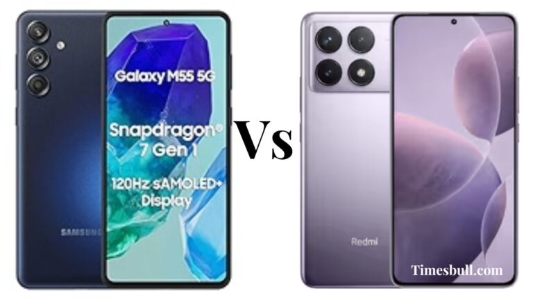 Samsung Galaxy M55 5G vs Xiaomi Redmi K70