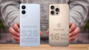 Massive Rs 25,000 Difference: Can Galaxy S25 Edge Beat iPhone 16 Pro Max?