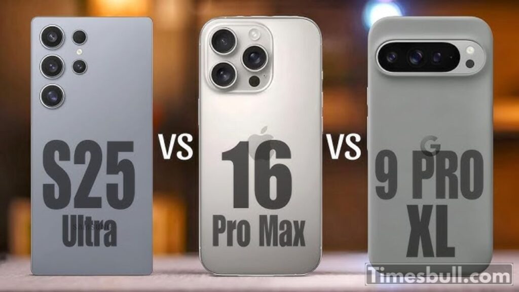 iPhone 16 Pro Max vs Samsung Galaxy S25 Ultra vs Pixel 9 Pro XL vs OnePlus 13 Pro vs Xiaomi 15 Ultra: Flagship Comparison