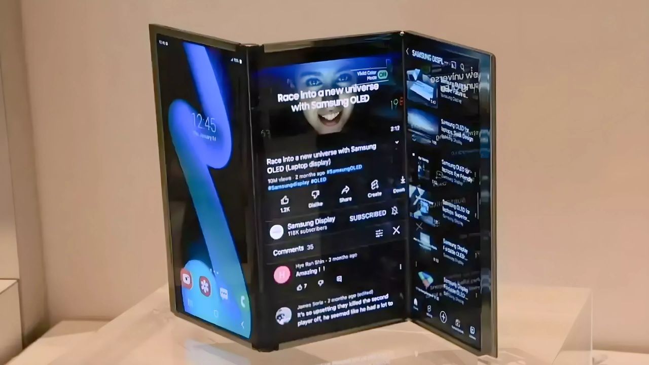Samsung Tri-Fold Phone Launching in...