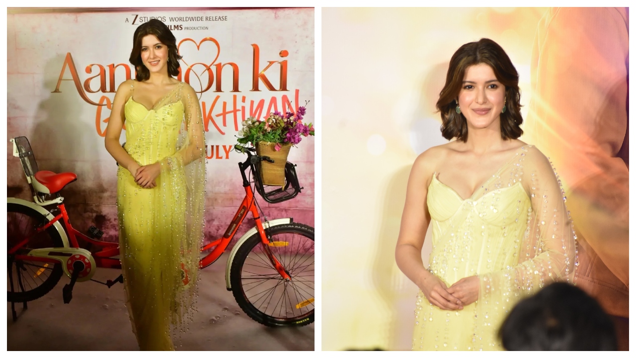 Shanaya Kapoor’s Blouse Strap Breaks...