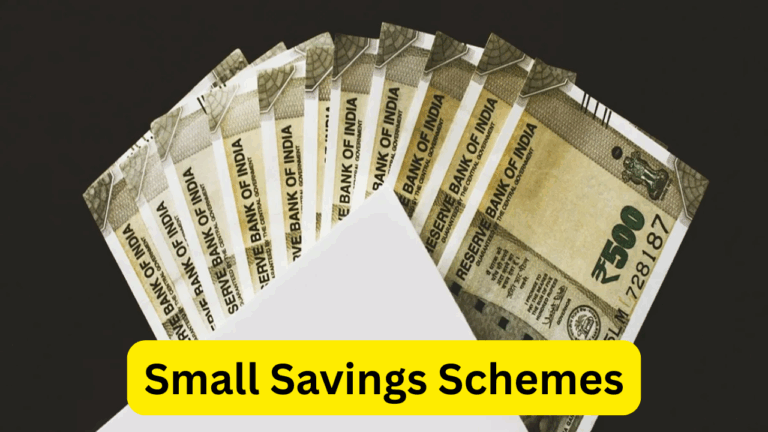 Small savings schemes