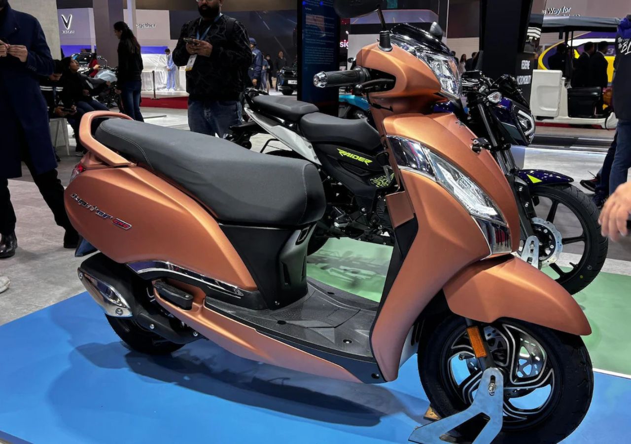 TVS Jupiter CNG Unveiled: World’s...
