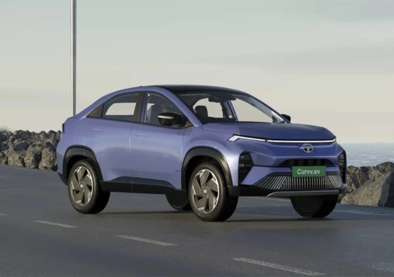 Upcoming Tata Curvv EV 2025...