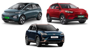 Tata Nexon EV vs Mahindra XUV400 vs MG ZS EV – Best Electric SUV 2025
