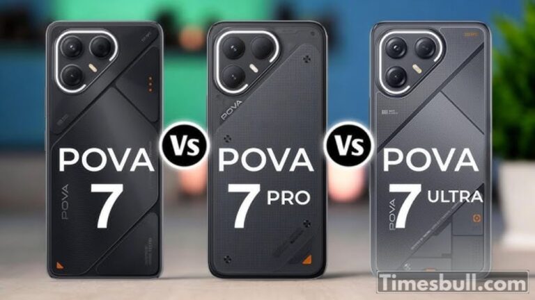 Tecno Pova 7 5G vs Pova 7 Pro 5G vs Pova 7 Ultra 5G