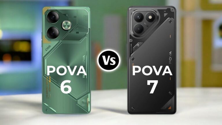 Tecno Pova 7 5G vs Tecno Pova 6 4G