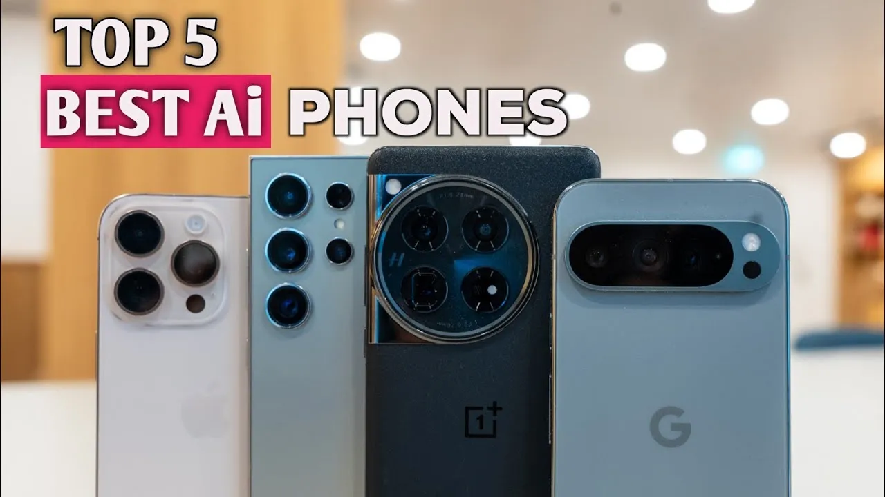 Top 4 AI-Powered Smartphones in 2025