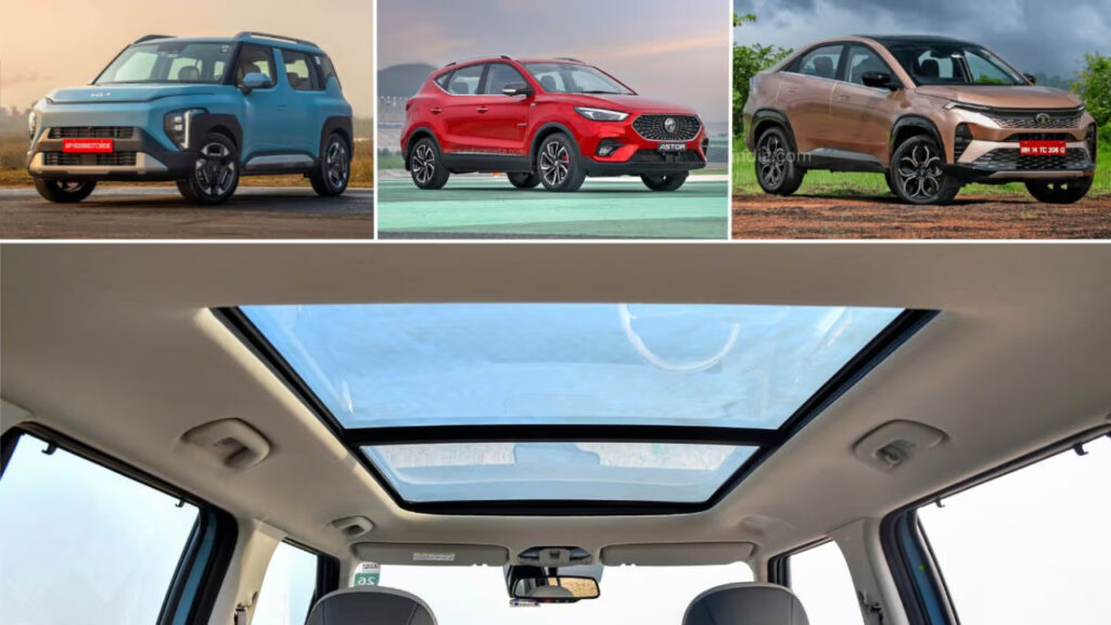 Top 4 Compact SUVs With Sunroof in 2025