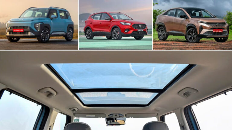 Top 4 Compact SUVs With Sunroof in 2025: Premium Feel Without the Premium Price