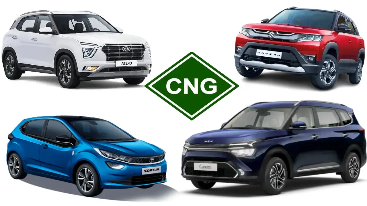 Top 5 CNG Cars in India 2025