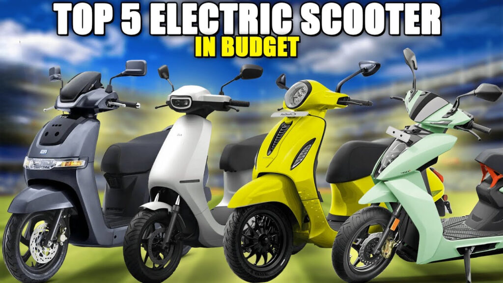 Top 5 Electric Scooters in India 2025 : Stylish, Smart & Feature-Packed EVs for Daily Commute