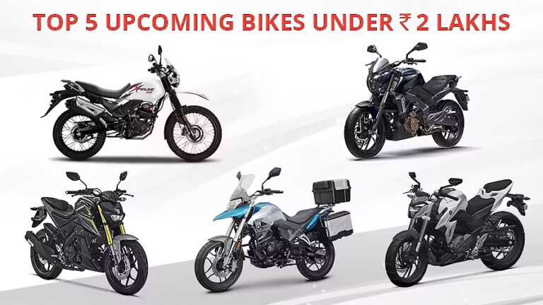 Top 5 Upcoming Bikes in India Under Rs 2 Lakh – 2025 : Exciting Launches for Every Rider