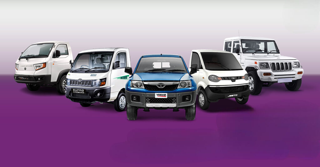 Top Pickup Trucks in India for Business