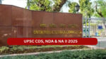 UPSC N, NA & CDS II 2025