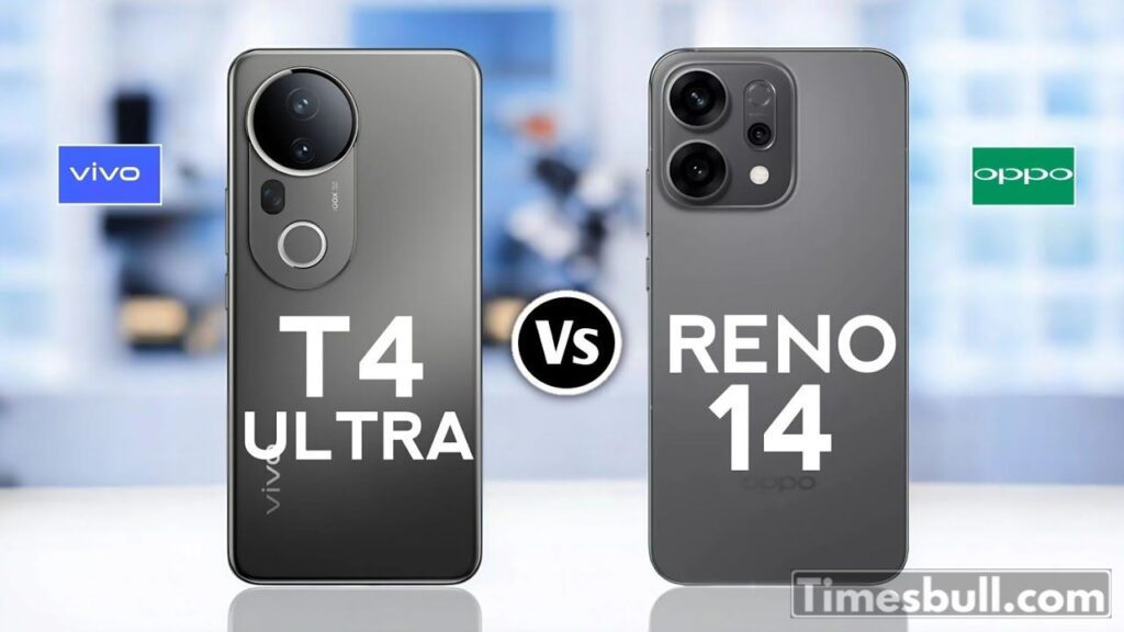 Vivo T4 Ultra vs OPPO Reno 14 5G: Best Camera Phone Under ₹40,000