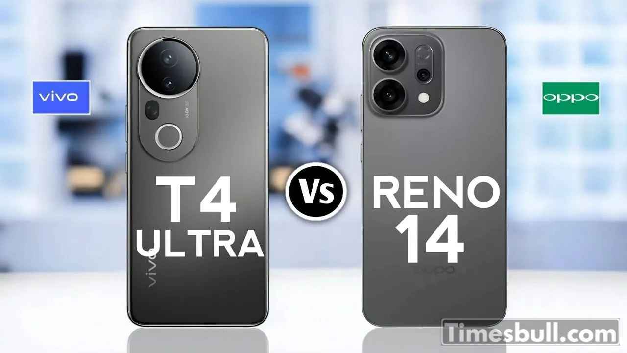 Vivo T4 Ultra Vs Oppo Reno 14 5g