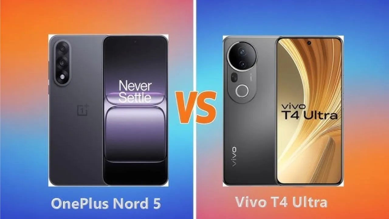 Vivo T4 Ultra Vs Oneplus Nord 5 5g