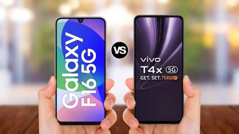 Vivo T4x 5G vs Samsung Galaxy F16 5G