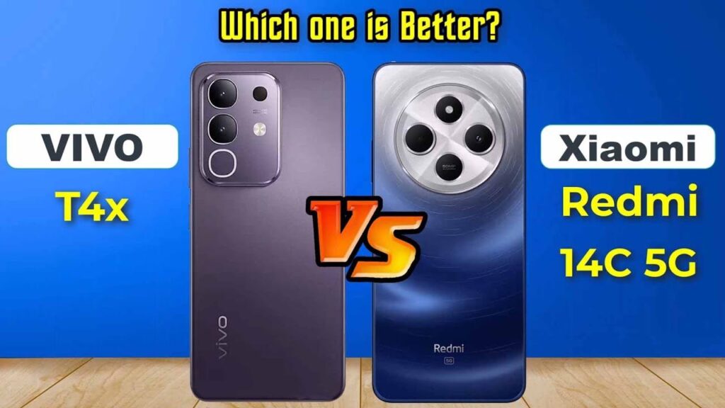 Vivo T4x 5G vs Xiaomi Redmi 14C 5G