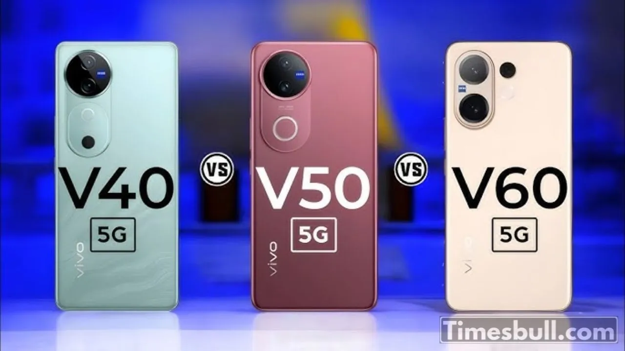 Vivo V40 5g Vs Vivo V50 5g Vs Vivo V60 5g