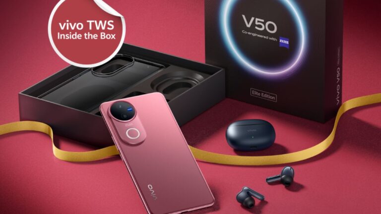 Vivo V50 5G Elite Edition Gets Rs 9,000 Price Cut With Free Earbuds Inside