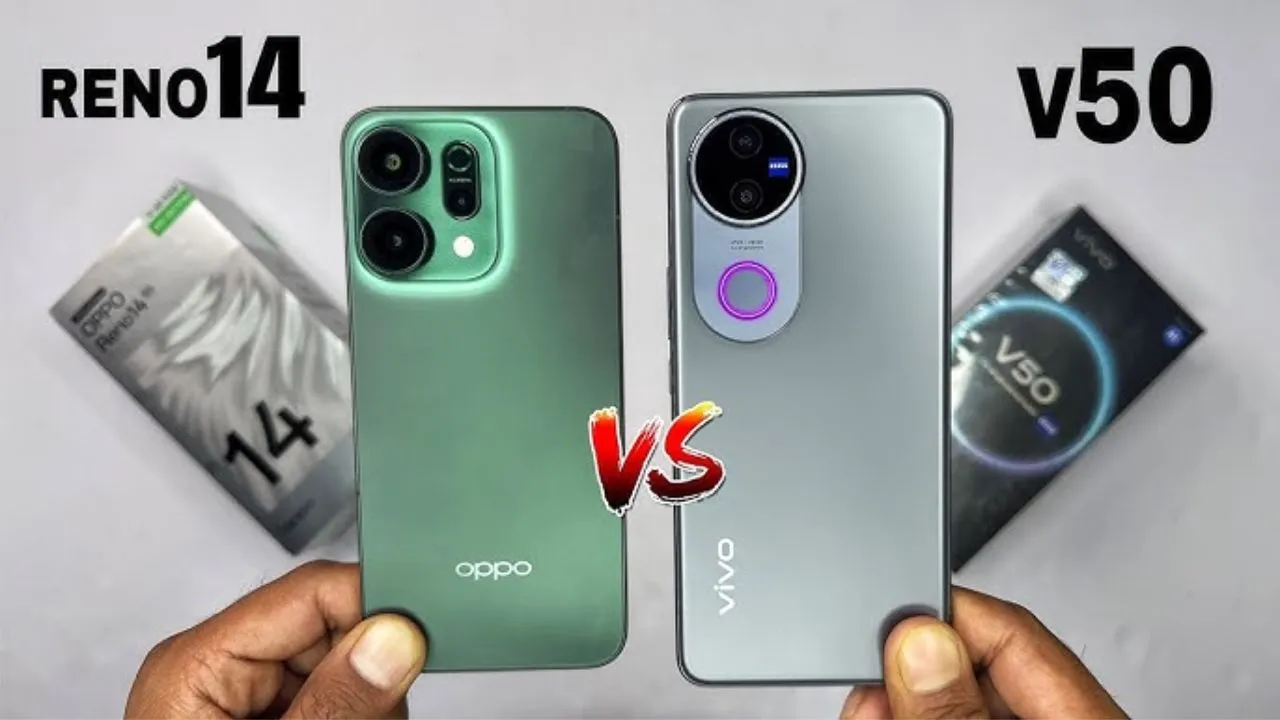Vivo V50 5g Vs Oppo Reno 14 5g