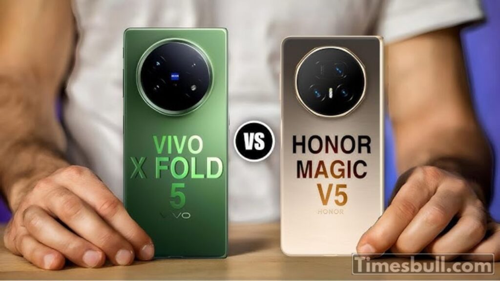 Vivo X Fold 5 vs Honor Magic V5: Foldable Flagship War Begins!