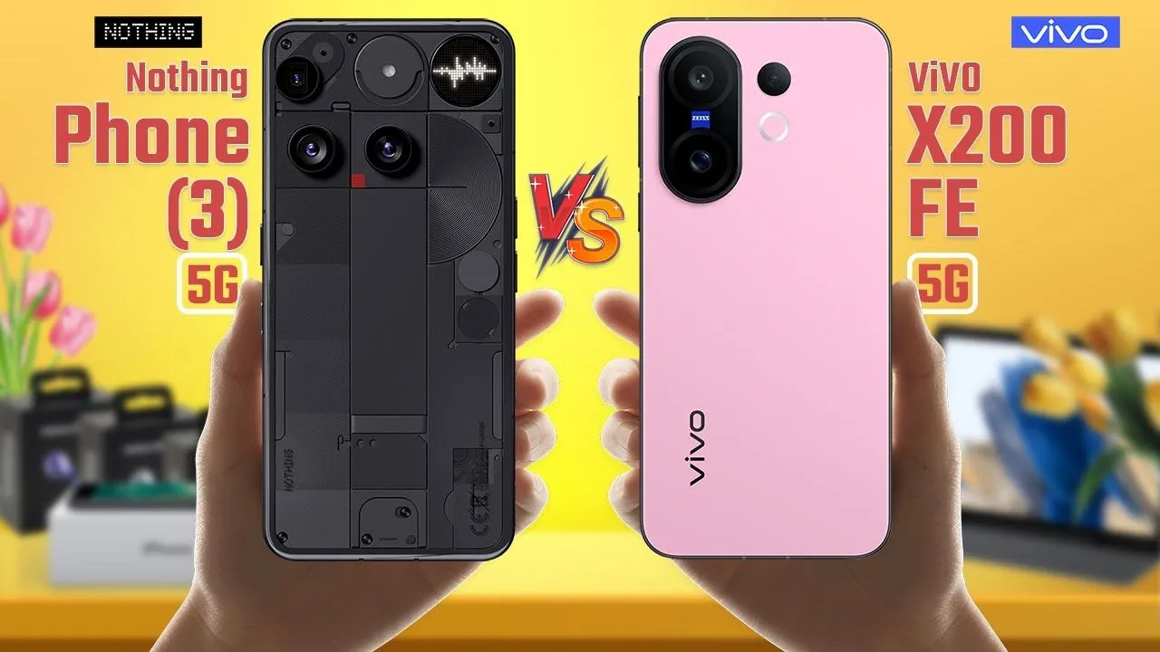 Vivo X200 Fe Vs Nothing Phone 3 5g