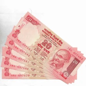 Rare Pink ₹20 Note Can...