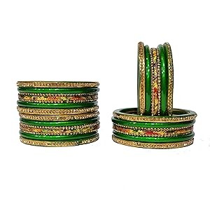 Green Bangles Look Incomplete Without...