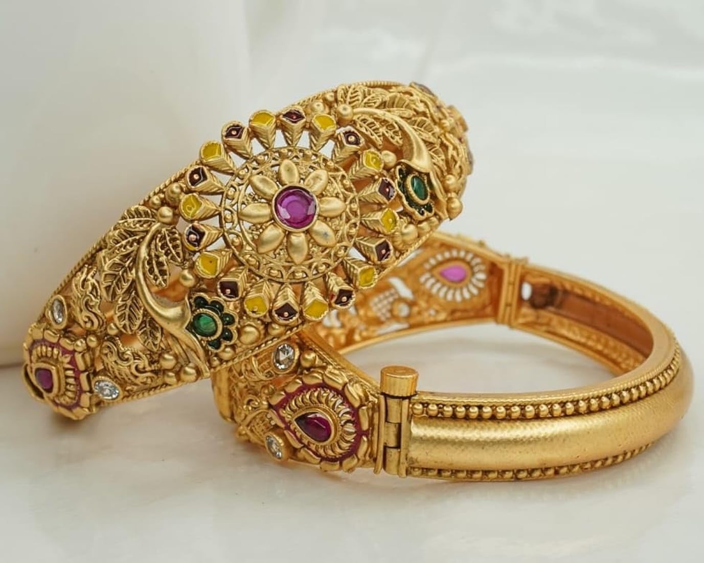 Green Bangles Look Incomplete Without...