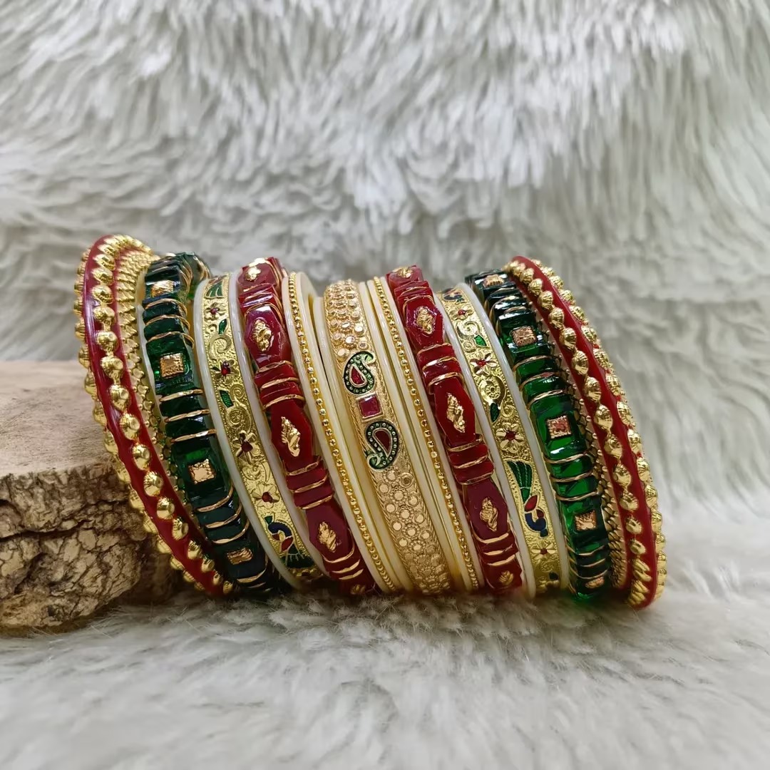 Green Bangles Look Incomplete Without...