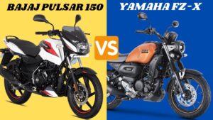 Yamaha FZ-X Hybrid Vs Bajaj Pulsar 150 : Which 150cc Bike Offers Better Value in 2025?