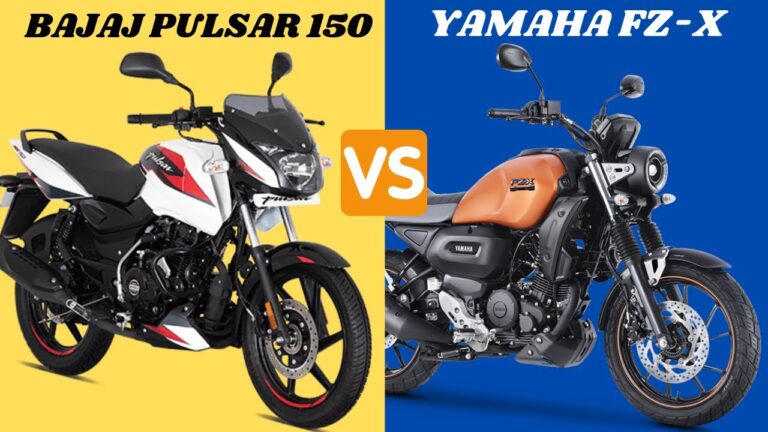 Yamaha FZ-X Hybrid Vs Bajaj Pulsar 150 : Which 150cc Bike Offers Better Value in 2025?