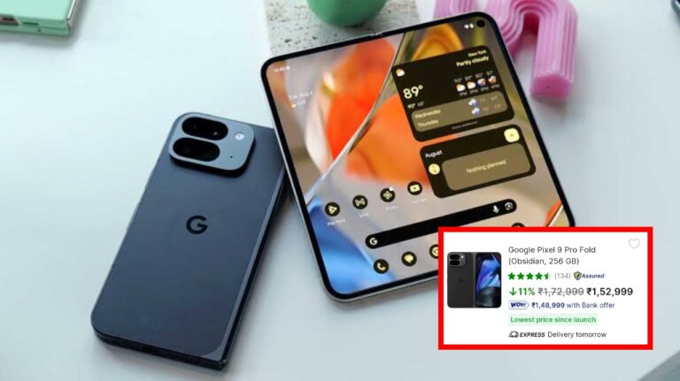 Google Pixel 9 Pro Fold Cut Down At 11% Discount; Know How To Get This Deal