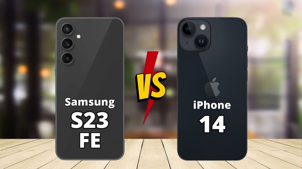 iPhone 14 vs Samsung Galaxy S23 FE (2025 Edition) : Premium Smartphones Go Head-to-Head