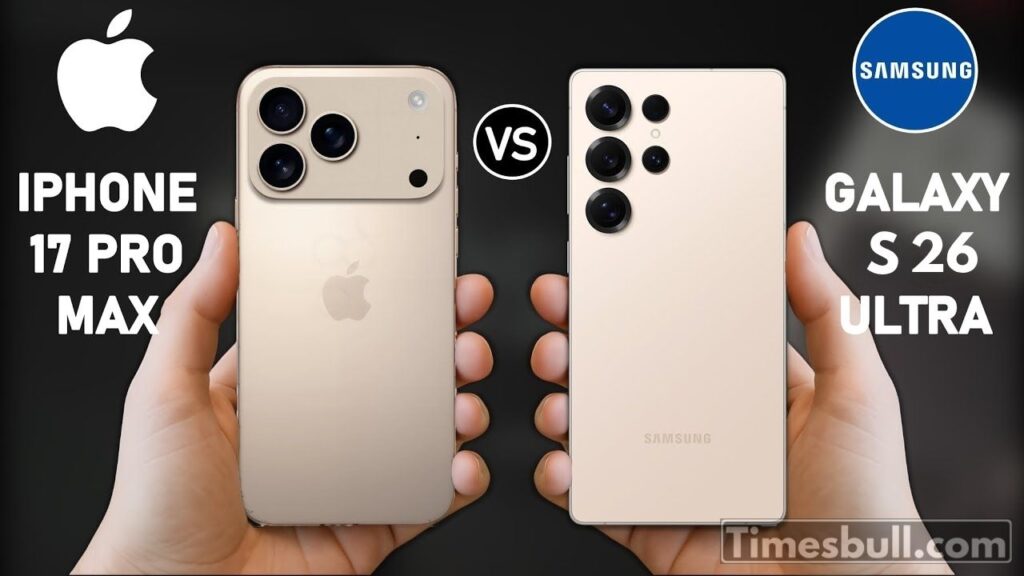 iPhone 17 Pro Max vs Samsung Galaxy S26 Ultra: 2025 Flagship Titans
