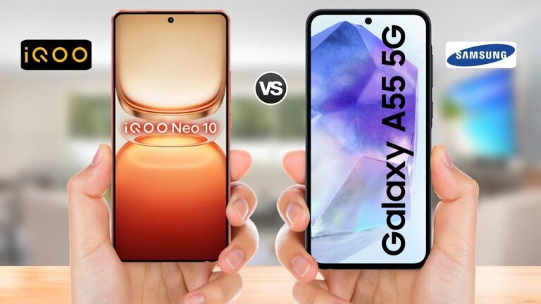 iQOO Neo 10 vs Samsung Galaxy A55 5G