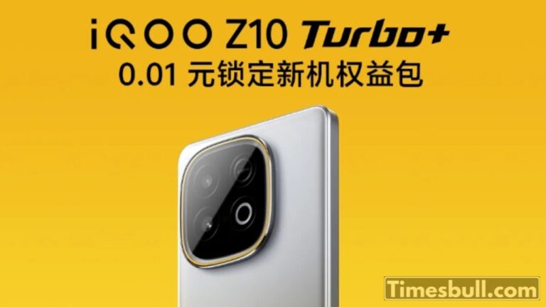 iQOO Z10 Turbo+ with 8000mAh Battery and 144Hz Display Launching on August 7