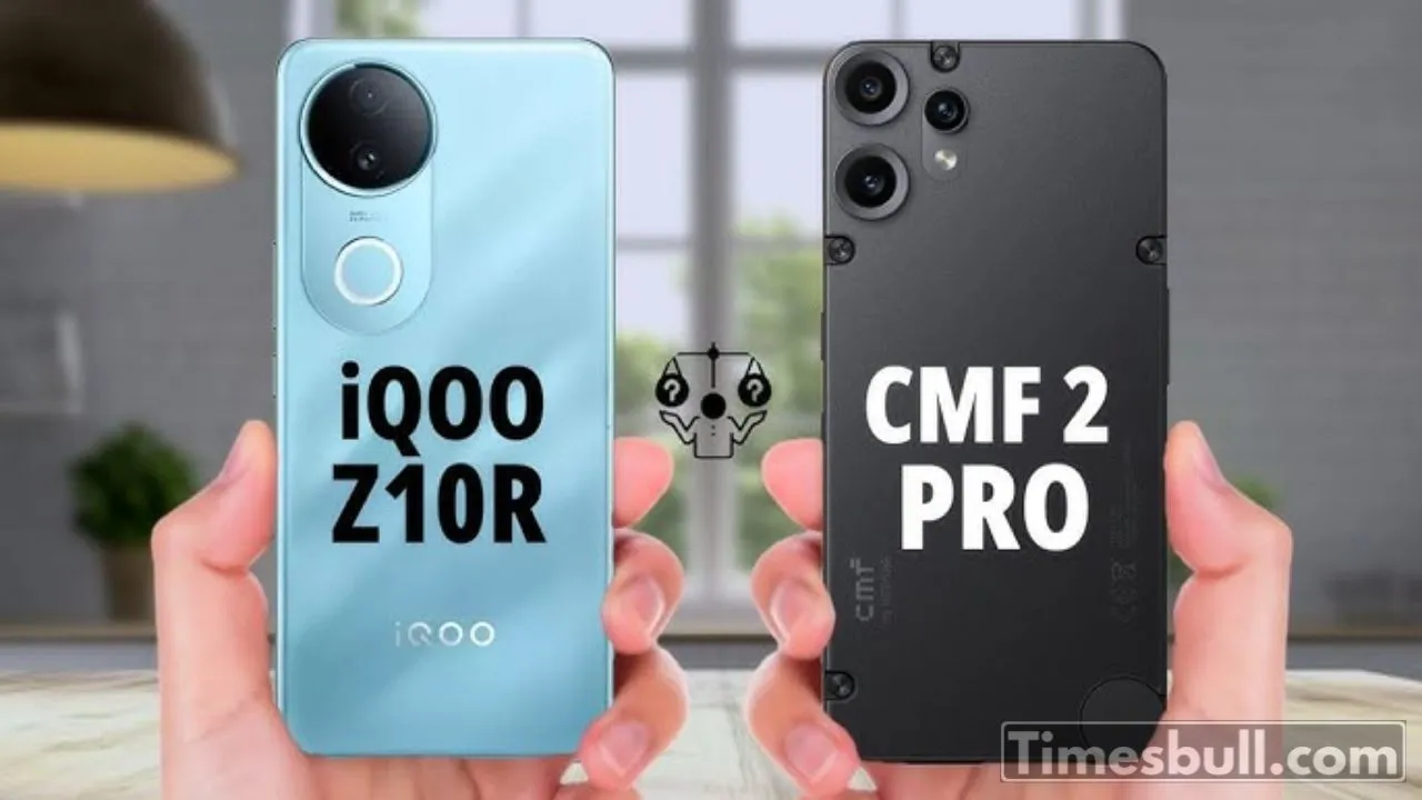 Iqoo Z10r Vs Cmf Phone 2 Pro