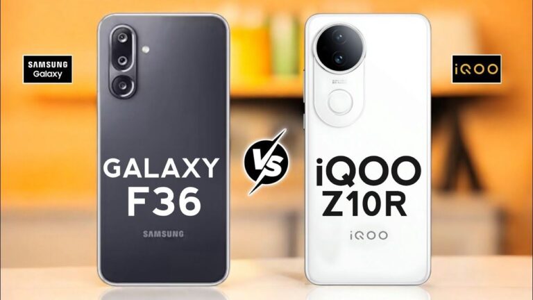 iQOO Z10R vs Samsung Galaxy F36 5G
