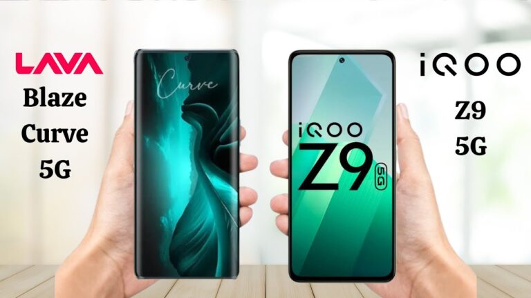 iQOO Z9 5G vs Lava Blaze X 5G
