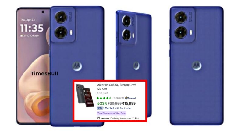 Flipkart GOAT Sale Live: Moto G85 Price Cut, Now Available Under Rs 15000