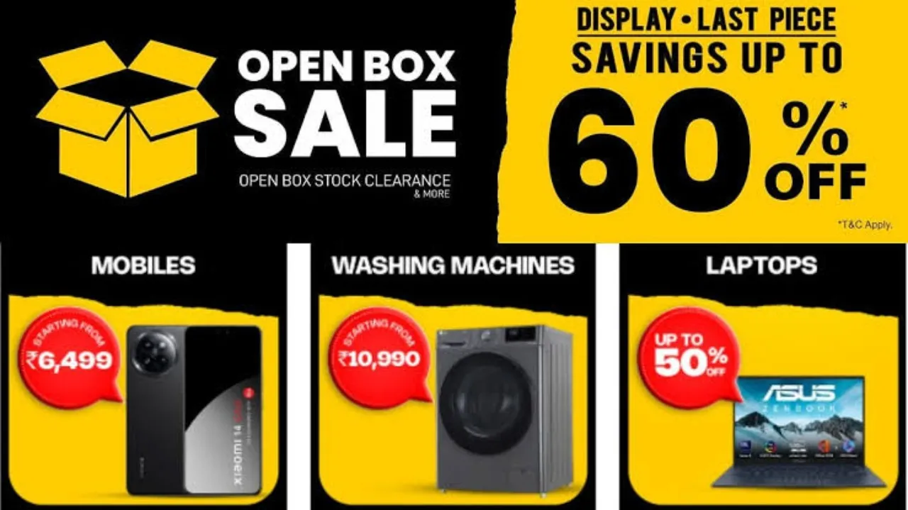 Open Box Sale