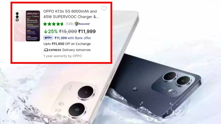 Oppo K13x 5G Became Top-Rated Phone Under Rs 15000, Buy it Here!